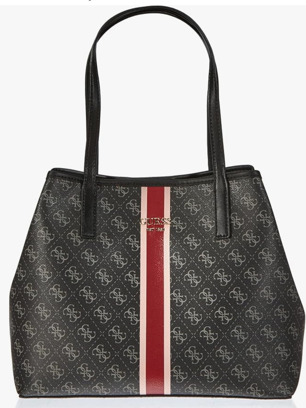 GUESS Vikky Tote Bag Signature Logo Shoulder Handbag